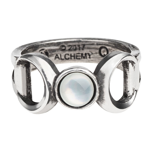 Triple Goddess MyFantome Wiccan Ring