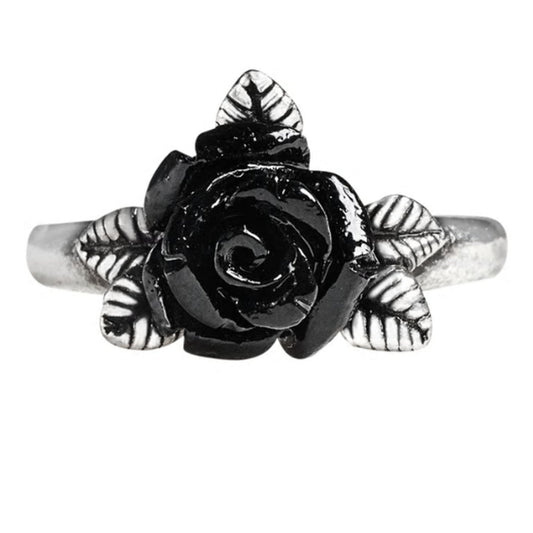 Token of Love Black Rose Ring