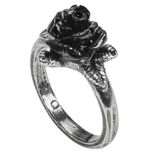 Token of Love Black Rose Ring