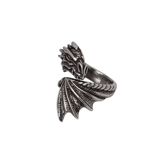 The Awakening Dragon Adjustable Bypass Ring